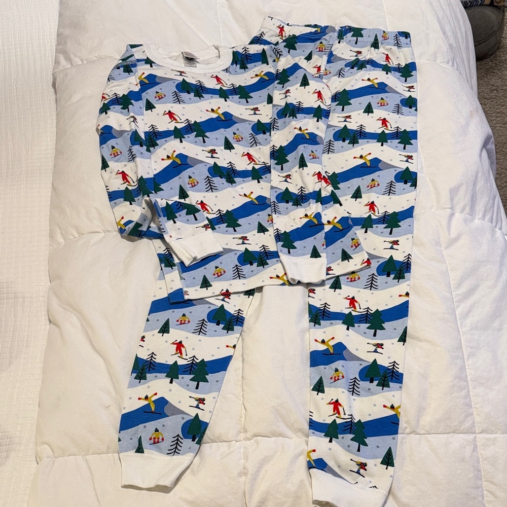 Hanna Andersson Skiing Winter Pajamas